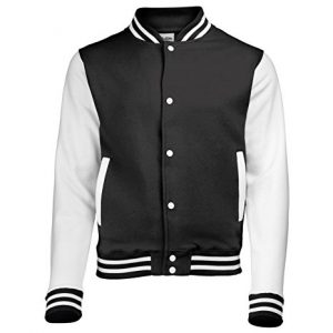 AWDis Hoods Boys' Varsity Letterman Jacket