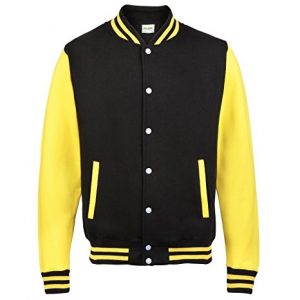 AWDis Hoods Boys' Varsity Letterman Jacket