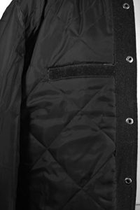 Guytalk Men's Letterman Style Premium Thick Fabric Varsity Baseball Jacket
