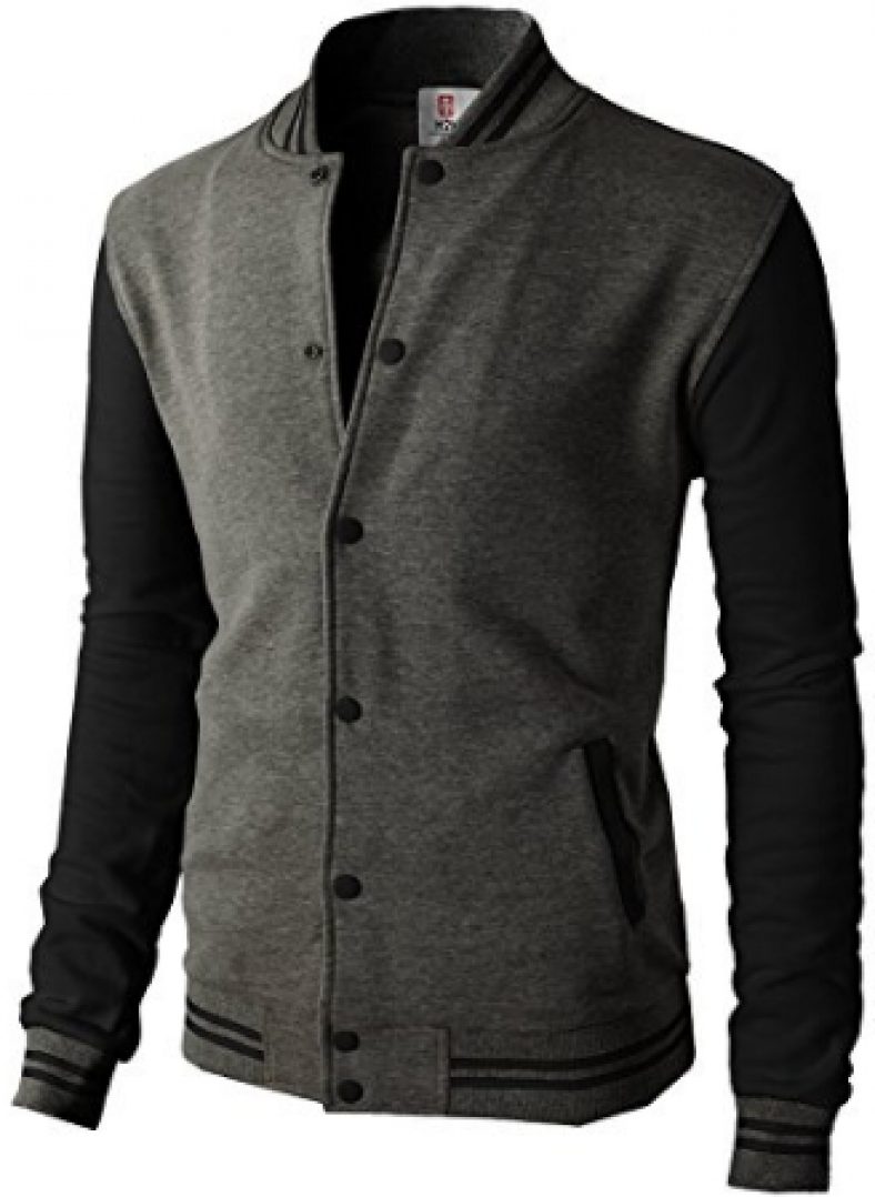 Buy H2H Mens Slim Fit Varsity Baseball Bomber Cotton Lightweight Jacket