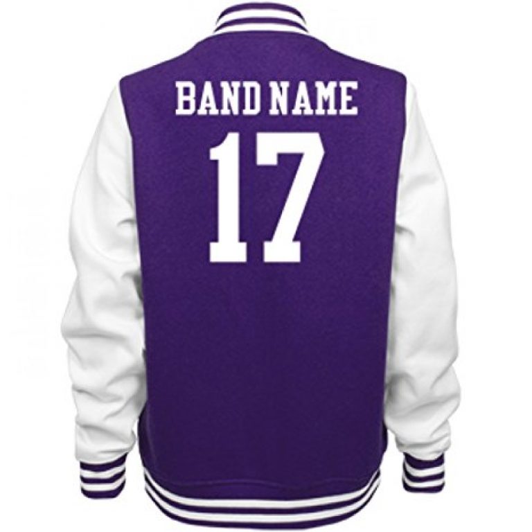 Buy Marching Band Bomber Jacket Ladies Fleece Letterman Varsity Jacket