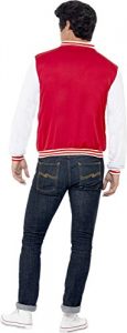 Smiffy's Men's 50's College Jock Letterman Jacket