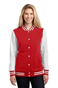 Sport-Tek Women's Fleece Letterman Jacket