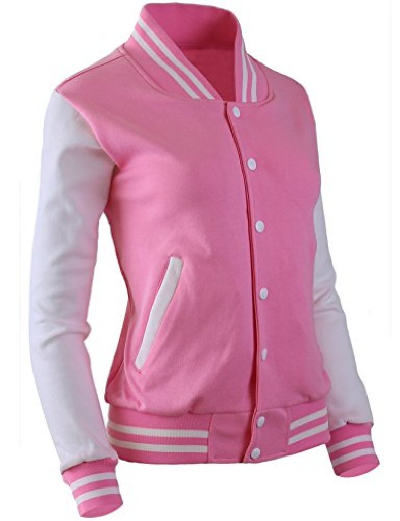 Buy The Tops Women S Baseball Jacket Varsity Cotton Letterman Jackets