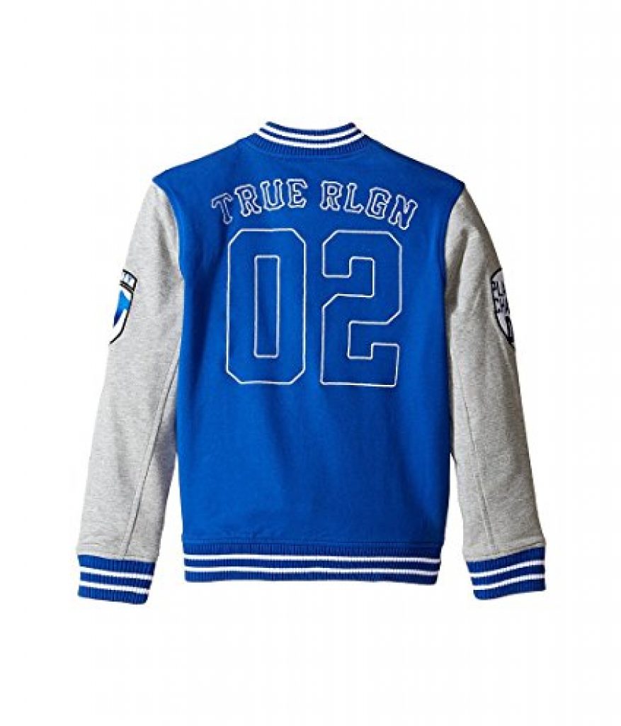 Buy True Religion Kids Mens Letterman Jacket (Toddler/Little Kids)