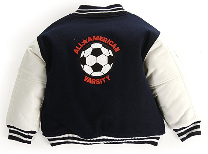 Up and Away Boys' Letterman Jacket