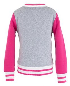 WG Fashion 1407 Big Girl's A is for Angel Letterman Jacket