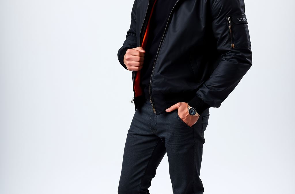 Black Bomber Jacket: Classic Military Style Meets Modern Cool