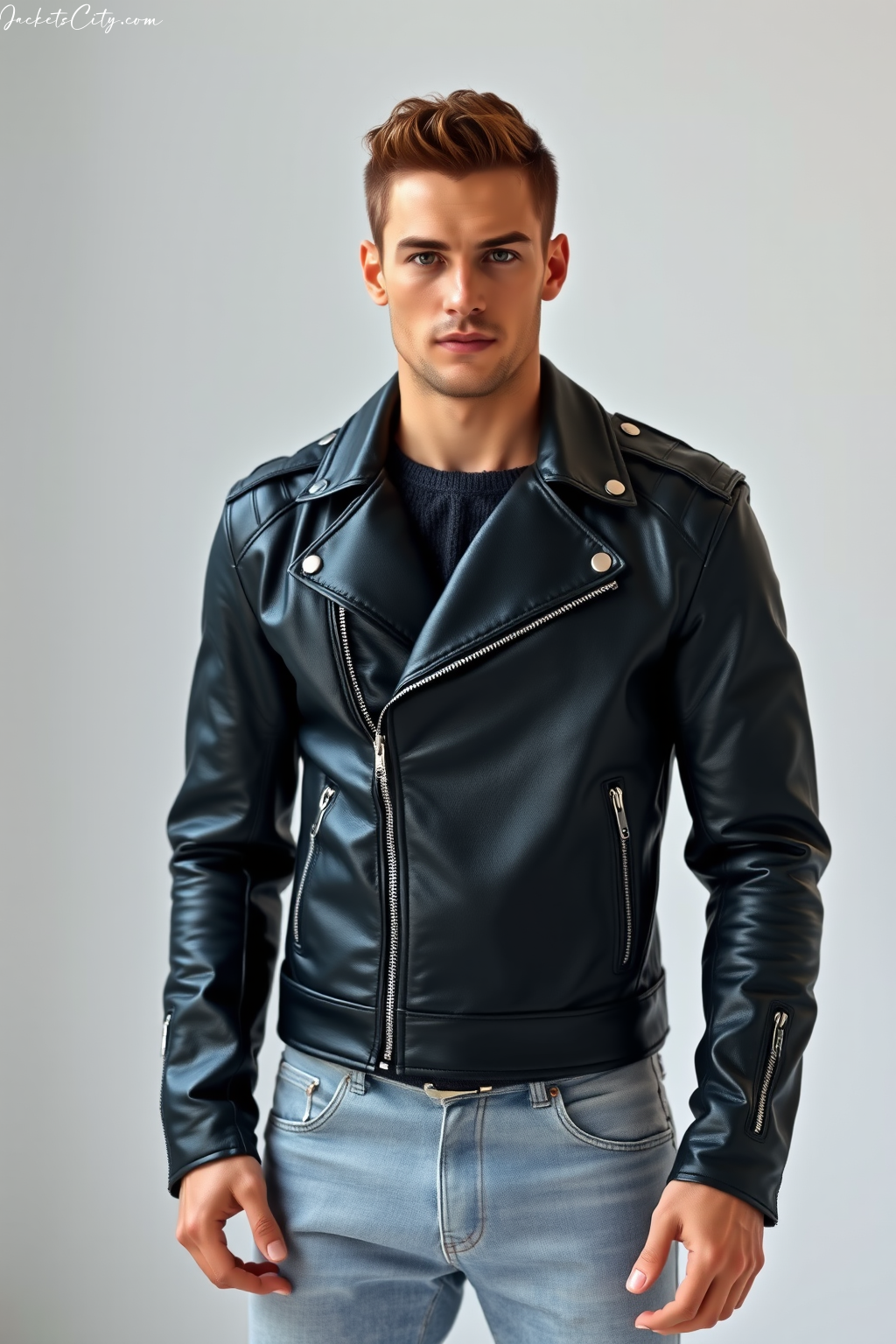 Classic Black Leather Motorcycle Jacket: The Ultimate Rebel Essential