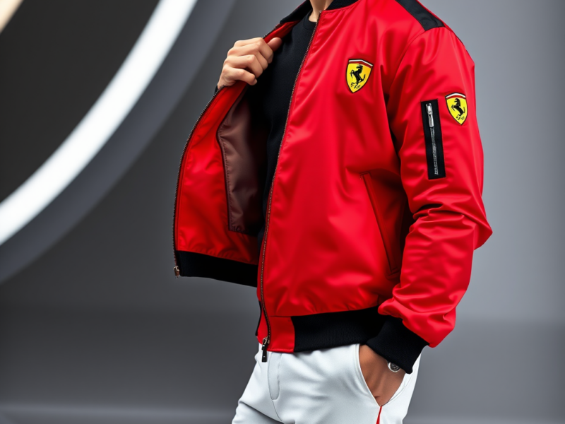 Ferrari Bomber Jacket: Italian Performance Meets Street Style