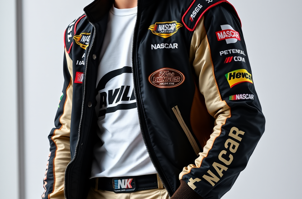 NASCAR Style Racing Jacket: American Motorsport Heritage