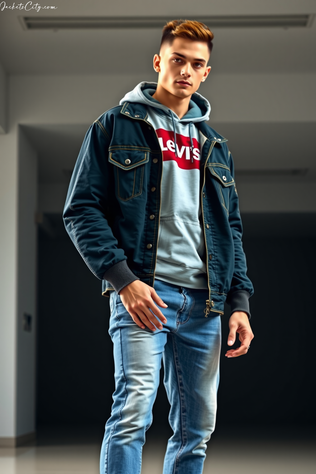 Outfit Inspiration: Vintage Levis Jacket and Graphic Hoodie