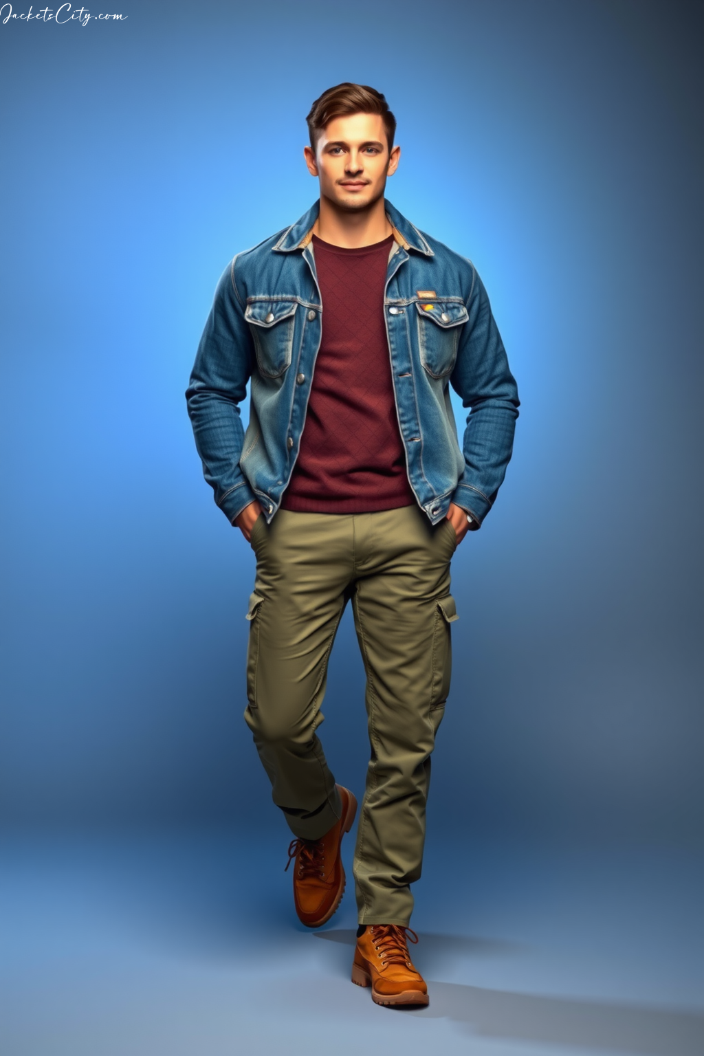 Style Guide: Vintage Denim Jacket with Thermal Shirt