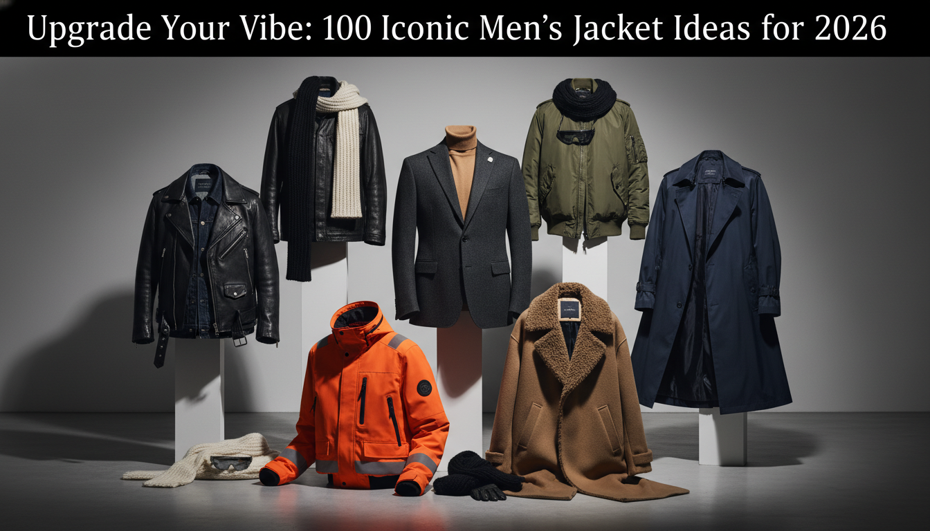 Upgrade Your Vibe: 100 Iconic Men’s Jacket Ideas for 2026
