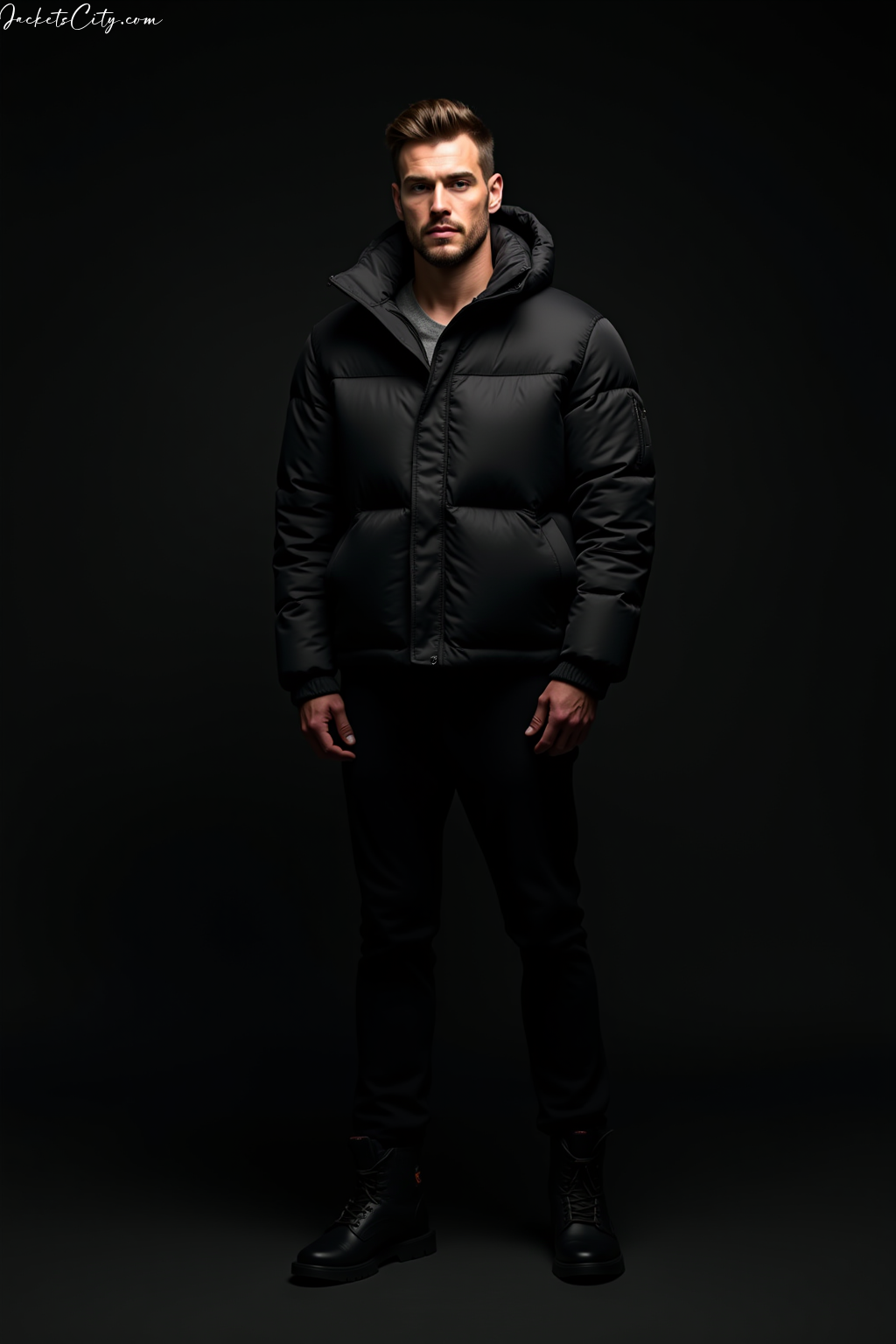 Black Puffer Jacket