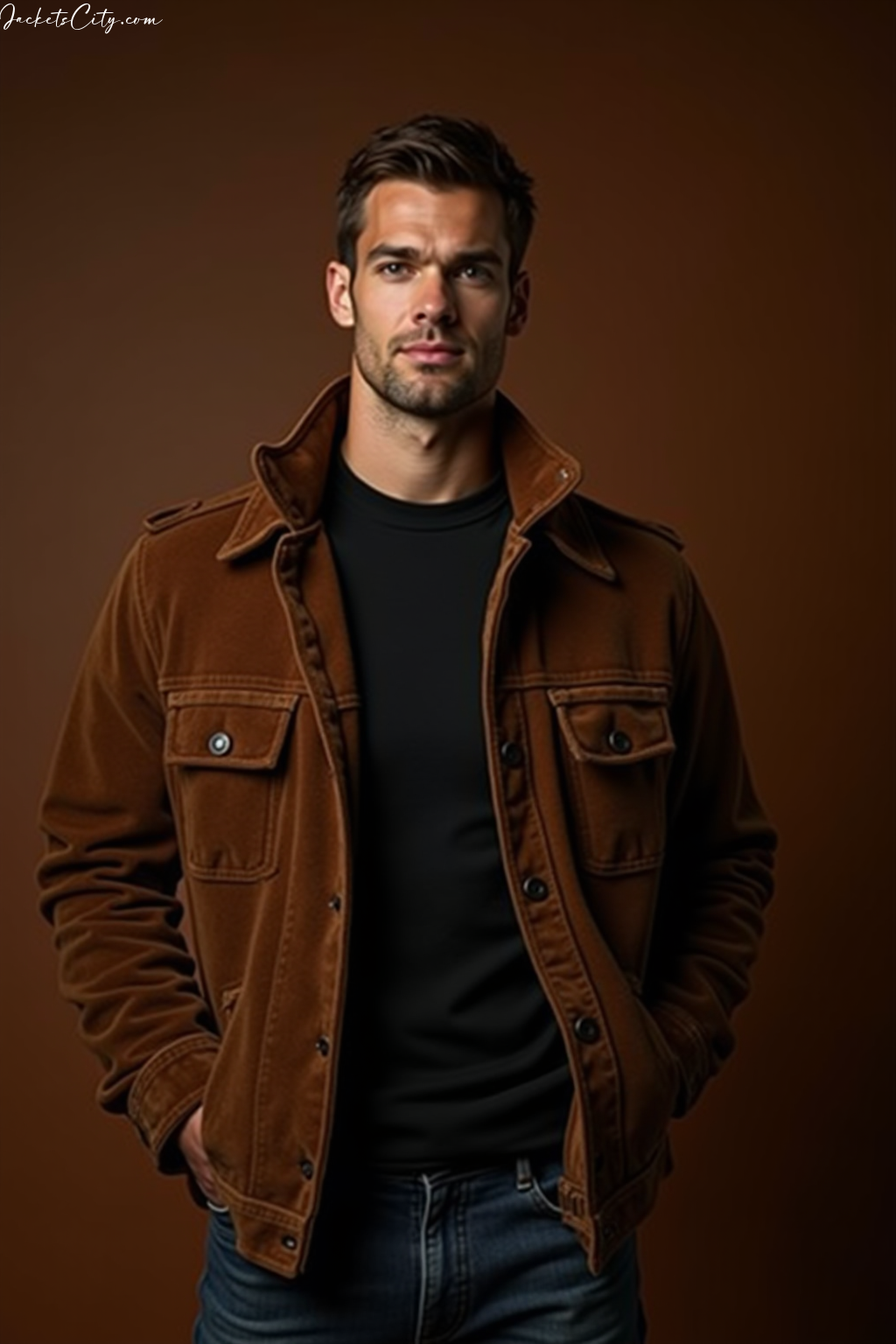 Brown Suede Jacket