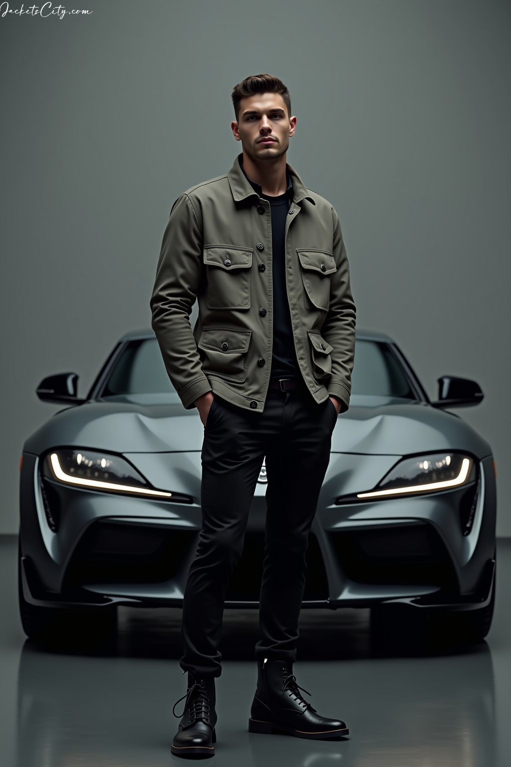 Grey Field Jacket