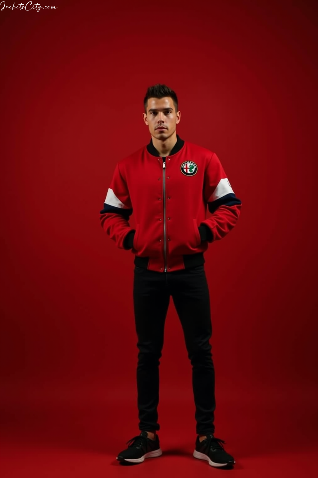 Red Varsity Jacket