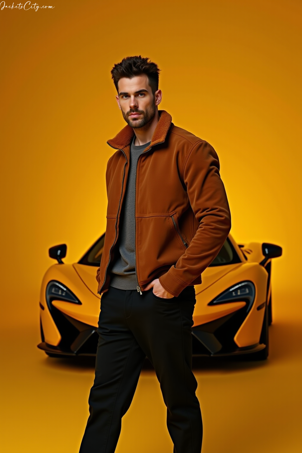 Tan Suede Jacket