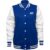 Custom Initials Seniors Jacket: Ladies Fleece Letterman Varsity Jacket