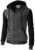 H2H Mens Slim Fit Hoodie Cotton Varsity Baseball Button Through Jacket