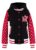 WG Fashion 16117 Big Girl’s Polka Dot and M Letterman Jacket